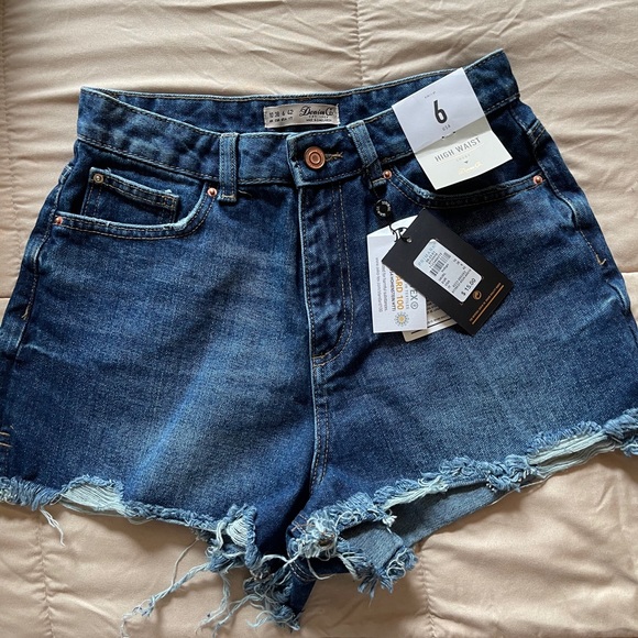 Primark Pants - High waisted denim shorts